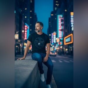 MEGADETH Concert T Shirt Mens XL Double Sided Black.